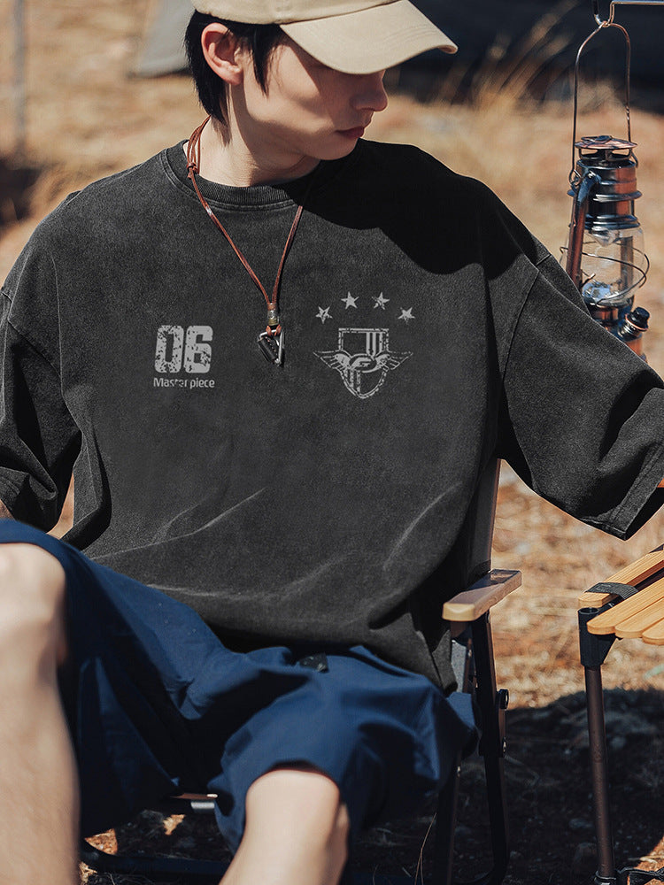 Camiseta de Béisbol de Manga Corta BTS